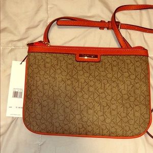 Calvin Klein strap purse